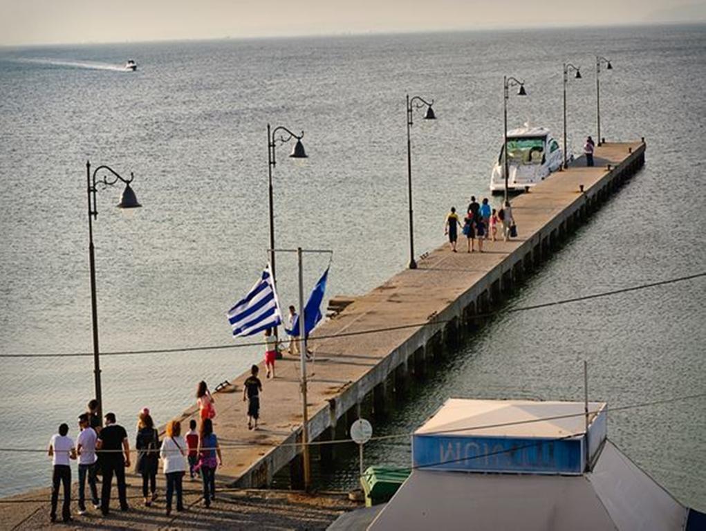 Aegean Hotel Agia Triada  Bagian luar foto